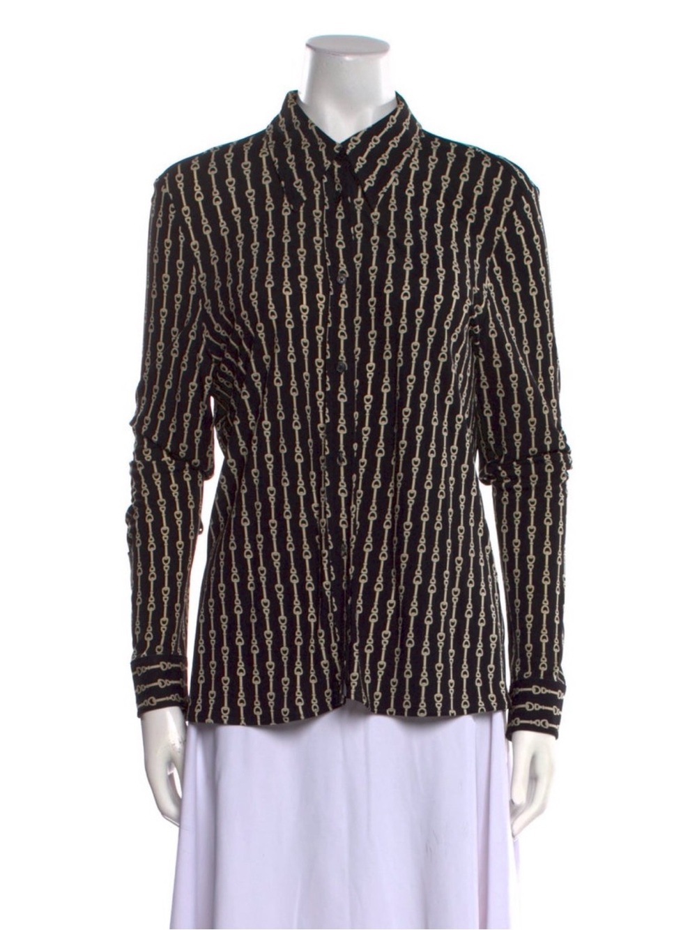Nili Lotan Button Down blouse. Size L